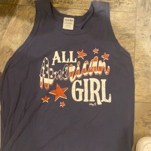 All American girl tank top